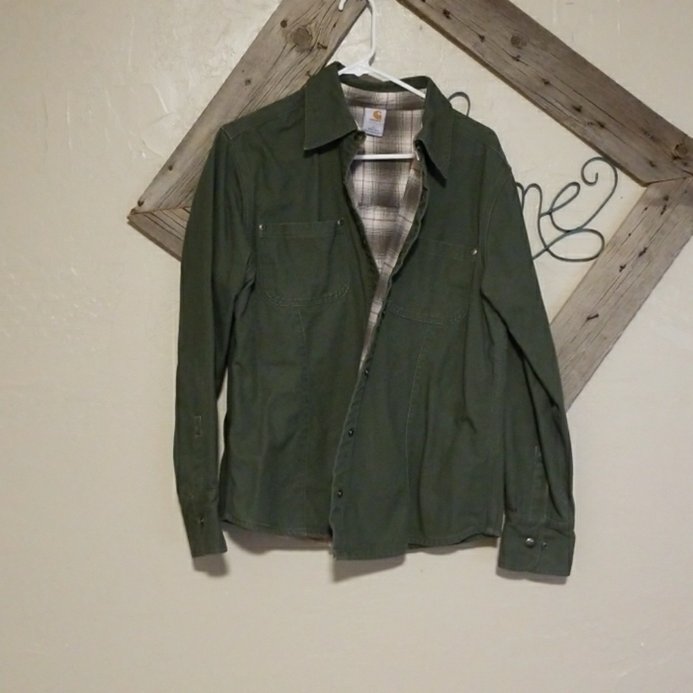 Women's Large button down Carhartt